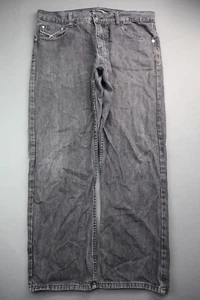 Pantalones de mezclilla para hombre Ecko UNLTD ajustados rectos negros talla 36x30 (medida 36x28) - Imagen 1 de 7