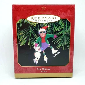 Hallmark Ornament Maxine On Thin Ice 1999 Weihnachten Andenken - Bild 1 von 9