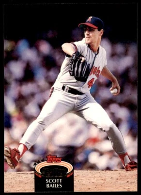 1992 Stadium Club Scott Bailes California Angels #167 - Image 1 of 2