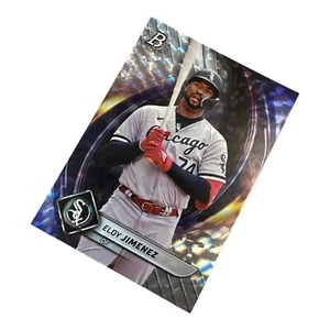 Eloy Jimenez 2022 Bowman Platinum Purple Ice #99 Chicago White Sox - Picture 1 of 2