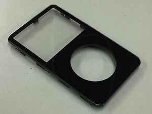 New Black Front Faceplate Face Plate Cover Housing for iPod Video 5th 5.5 Gen - Picture 1 of 4