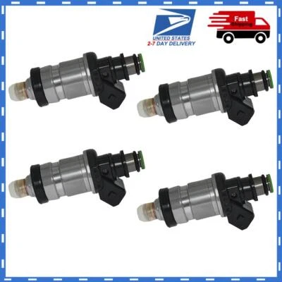 4pcs Fuel Injector For 1986-1997 Honda Accord Prelude Acura 2.0 2.2L 06164P0A000 Foto 1 de 4