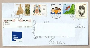 PORTUGAL BIG - COVER - AIRMAIL STAMPS - Picture 1 of 1