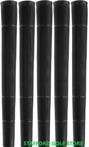 Tacki-Mac Arthritic Golf Grips Oversize +3/32" Core .600 Rnd Black Set of 5 - Picture 1 of 3