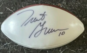 TRENT GREEN Autographed in Person NFL Official Kansas City Chiefs Football - Picture 1 of 6
