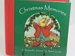 Christmas Memories A Keepsake Journal SYLVIA LONG Illustrated Unused recipes - Imagen 1 de 10