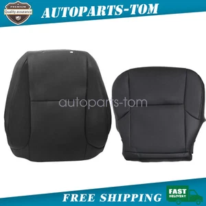 Passenger Bottom-Top Replacement Leather Set Cover BLK For 2010-2017 Lexus GX460 - Picture 1 of 21