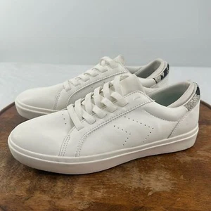 Dr Scholl's Shoes Wm 7M Wink Lace Slip On Comfort Sneakers White *Flaw - Picture 1 of 14