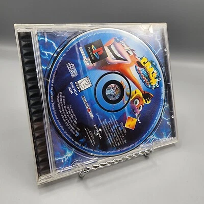 Crash Bandicoot Warped (Sony PlayStation, 1998) PS1 / No Manual / Tested - Image 1 of 4