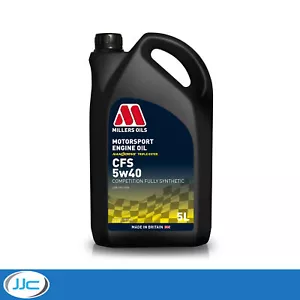 Millers CFS 5W40 5 Litres 5L Nanodrive Fully Synthetic Competition Engine Oil - Picture 1 of 1