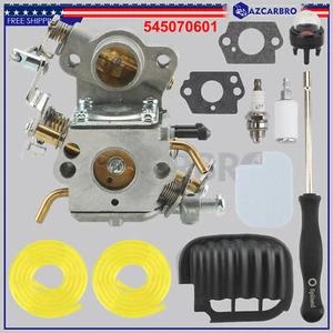Carburetor New For Poulan Pro PP4218A 18" 42CC Chainsaw Parts Pro Carb Kit - Picture 1 of 11