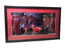 Michael Schumacher 2003 Marlboro pit stop lithograph