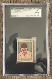 JACK DEMPSEY  1923 SGC EX/NM  Boxing Manassa Mauler Rare  - Picture 1 of 4