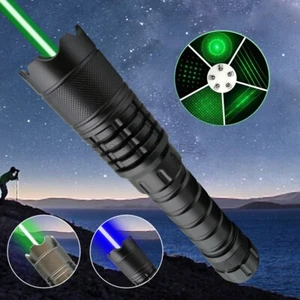 GH3 Adjustable Focus 520nm Green Laser Pointer High Power Visible Laser Torch - Picture 1 of 18