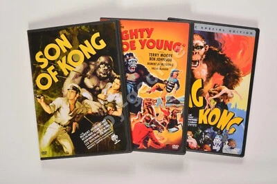 3 DVD set- The KING KONG COLLECTION- King Kong 1933-Son of Kong-Mighty Joe Young - Image 1 of 3