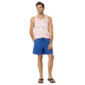 Vans Range Relaxed Baumwolle Stretch Kordelzug Shorts True Blue Medium Neu mit Etikett - Bild 1 von 4