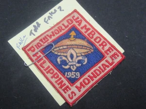 Parche de bolsillo falso World Jamboree 1959 K3 - Imagen 1 de 1