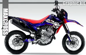 Maxcross Design Graphic kit Decal Sticker FOR HONDA 2012-2020 CRF250L CRF250M - Foto 1 di 3