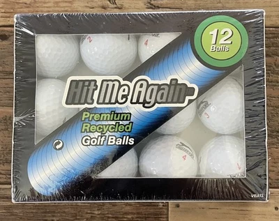 Pelotas de golf Hit Me Again Slazenger premium recicladas x 12 (docena) Foto 1 de 2