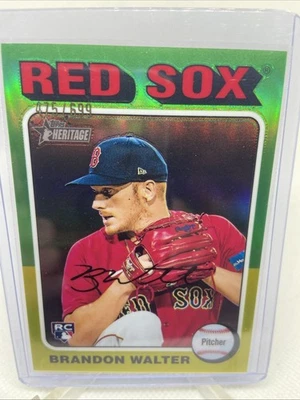 2024 Topps Heritage High Number Brandon Walter RC Chrome Refractor /699 🔥🔥🔥 - Image 1 of 2