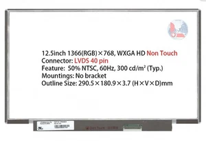 A+ 12.5inch LP125WH2-SLT3 HD LCD Screen for Fujitsu LifeBook T732 CP592448-01 - Picture 1 of 7