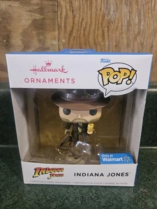 Indiana Jones 2022 Hallmark Funko Pop! Walmart Christmas Ornament NIP - Picture 1 of 1