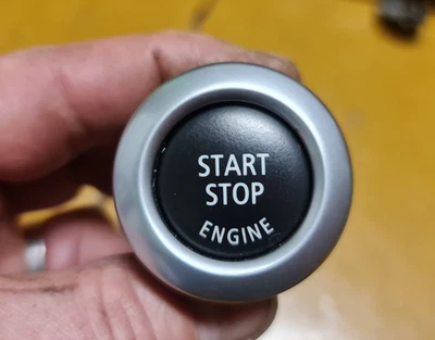 BMW 5 E60 E61 Diesel Engine Start Stop Switch Push Button 9110359 - Image 1 of 2