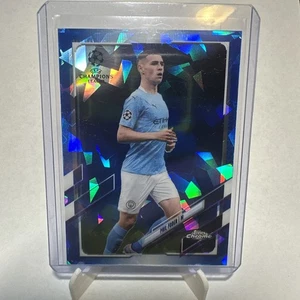 2020-21 Topps Chrome UCL PHIL FODEN Sapphire Blue #34 - Bild 1 von 2