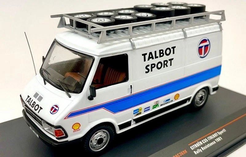 Citroen C35 Talbot Sport 1981 Rally Assistance 1:43 IXO RAC369X - Immagine 1 di 1