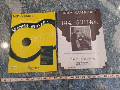 Lote De Colección Ned Cosmo Daily Essentials Para Guitarra Solo Español Partituras Libro Foto 1 de 4