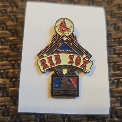 Boston Red Sox Pin MLB Baseball 125th Anniversary Rare Vintage  - Image 1 of 4