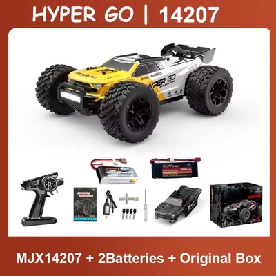 Hyper Go MJX 14207 1/14 4WD RC Car 55km/h Brushless Drift Racing Off-Road Truck - Image 1 of 4