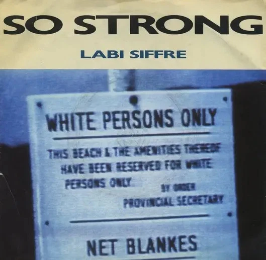 Labi Siffre So Strong SILVER INJECTION LABELS Vinyl Single 7inch NEAR MINT - Bild 1 von 1