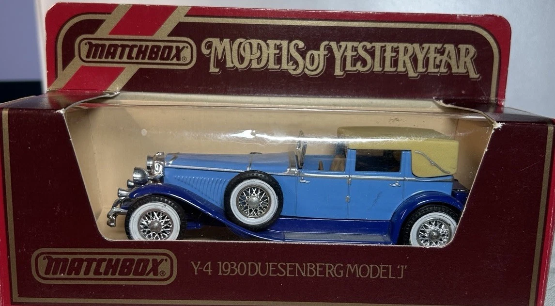 1930 Duesenberg Matchbox Models of Yesteryear Vintage Manufacture