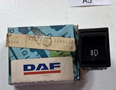 Interruttore fendinebbia DAF originale camion ricambio pulsante illuminazione NUOVO - Immagine 1 di 2