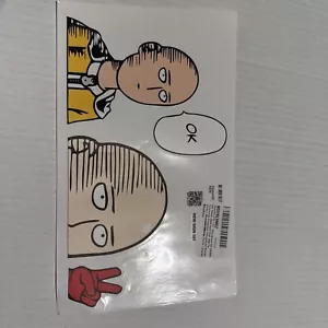 Pegatinas vinilo anime one punch man 2 piezas - Imagen 1 de 6