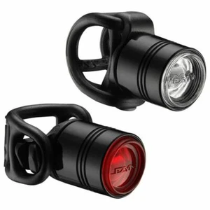 Lezyne Femto Drive Front Rear Bicycle Lights Black Clip On Cycle Light Set New - Picture 1 of 1