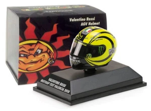 MINICHAMPS CASCHETTO 1/8 HELMET 2010 VALENTINO ROSSI TEST DUCATI  398100066 - Foto 1 di 1