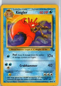 Kingler Fossil #38/62 ungewöhnlich leicht bespielt - Bild 1 von 2