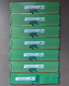 8GB HYNIX RAM DDR4 PC4-2400T PC4-19200U DIMM CL17 HMA81GU6AFR8N-UH N0 UA2 UDIMM - Bild 1 von 3