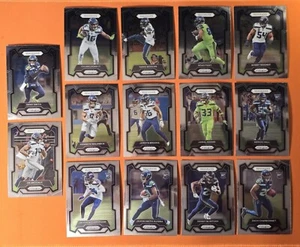 🔵🟢🔵 2023 Panini Prizm Football Team Set Seattle Seahawks (14 Cards) 🟢🔵🟢 - Picture 1 of 6