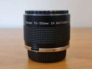 Vivitar Olympus OM Mount MC 70-150mm Tele Converter 2x Matched Multiplier - M858 - Picture 1 of 4