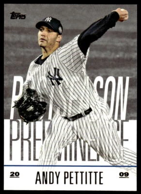 2018 Topps Update Andy Pettitte #PO-30 Postseason Preeminence New York Yankees - Image 1 of 2