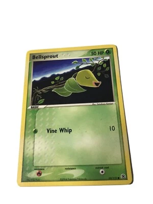 Pokémon Bellsprout 53/112 EX Fire Red Leaf Green Set Non-Holo Rare Card NM - Image 1 of 3