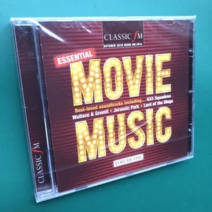 ESSENTIAL MOVIE MUSIC #1 Soundtrack CD Jurassic Park Jean de Florette JFK SEALED - Picture 1 of 5