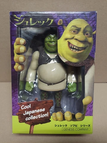 Shrek Soft Vinyl Figure Series 8" New Genesis Co Japan 2002 Cover