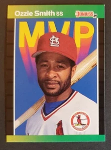 1989 Donruss #BC-14 Ozzie Smith CARDINALS HOF'er MVP baseball card NM/MT - Picture 1 of 2