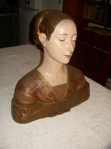BUSTO IN TERRACOTTA DI SIGNA - FINE 800' PRIMO 900' - Foto 1 di 6