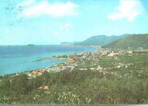 CARTOLINA Loano panorama e Isola Gallinara 1971 n. 304 - Picture 1 of 2