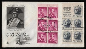 #1213a 5c Washington-Combo w/ #1036b, Art Craft H/C FDC **ANY 5=FREE SHIPPING** - Picture 1 of 1